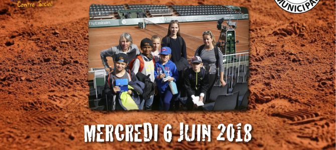 Sortie Roland Garros